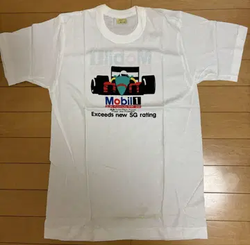 데드스탁 일본제 90s Mobil1 RACING oil 셔츠