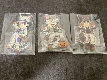 귀멸의 칼날 할로윈 아크릴 스탠드 겐야, 사네미, 교메이