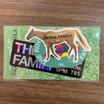 THE ROYAL FAMILY 스티커 TBS