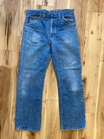 GRIPPER ZIPPER 사용 양손톱 빈티지 데님 제조사 불명 USA제