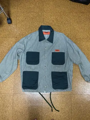 UNIVERSAL OVERALL 스트라이프 셔츠 M