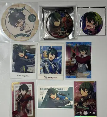 앙스타 미카 피쳐2 캔뱃지 winter 파샤츠 애니카페