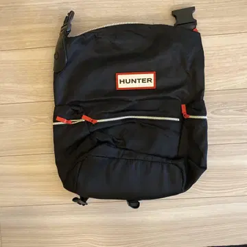 HUNTER 블랙 백팩