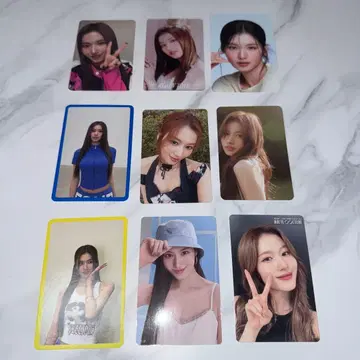 TWICE 사나 트레이딩 카드 9장 세트