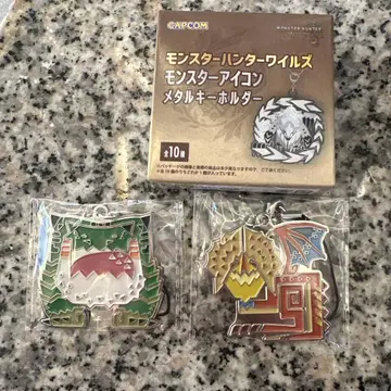 몬스터 헌터 와일즈 메탈 키링 차타카브라 이얀쿡