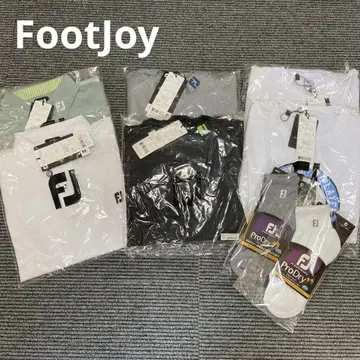 새상품 미사용 풋조이 FJ 골프 남성 의류 L 8종 세트