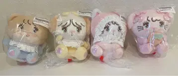 mikko characters 후와후와 BABY 마스코트 전 4종 세트