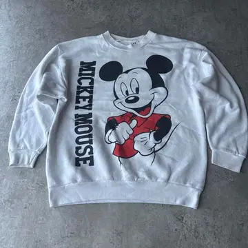 미키 마우스 빈티지 80-90s 맨투맨 L