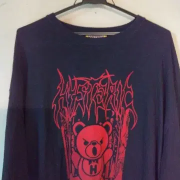 HYSTERIC GLAMOUR 긴팔 T셔츠 블랙