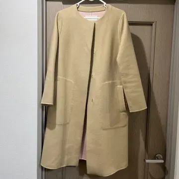 Ballsey 베이지 체스터 코트