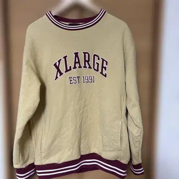XLARGE EST.1991 트레이닝복 L 베이지