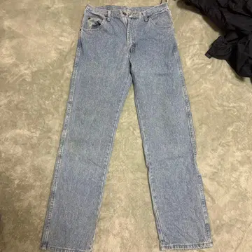 Wrangler Authentic Jeans 라이트 블루 스트레이트