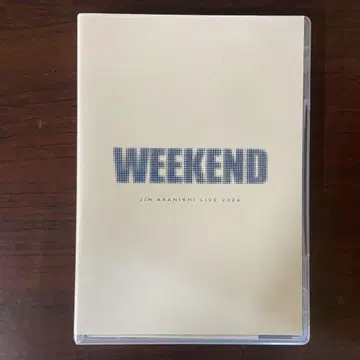 아카니시 진 WEEKEND 초회 한정판 DVD