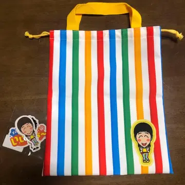요시모토 신키게키 아키의 복조리 및 스티커 세트