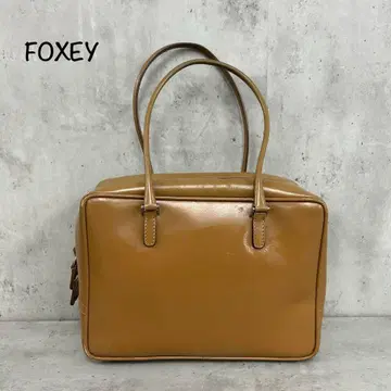 FOXEY 폭시 매디슨백 핸드백 스퀘어 가죽
