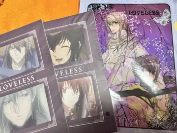 LOVELESS 타카가 요시노 라브레스 엽서 CD DVD 등 세트