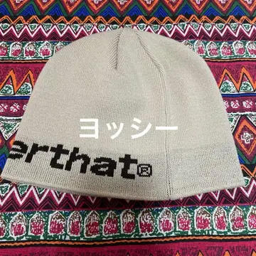 thisisneverthat 니트 모자 베이지 택 포함 새상품