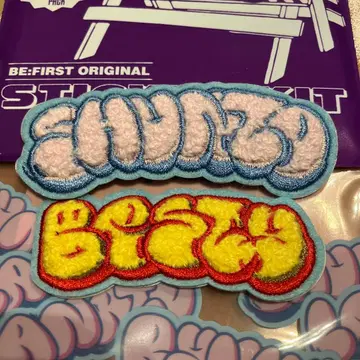 Hello My BESTY vol.2 시크릿 모코모코 자수 스티커