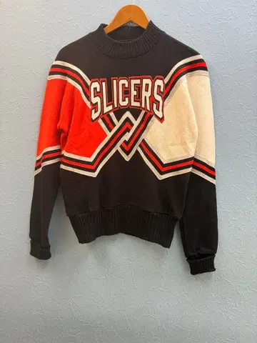 구제 치아 니트 구제 치어걸 니트 빈티지 니트 90s 80s