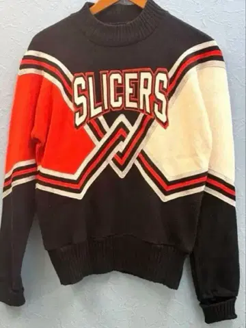 구제 치아 니트 구제 치어걸 니트 빈티지 니트 90s 80s