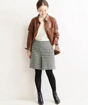 로빙 체크 숏팬츠