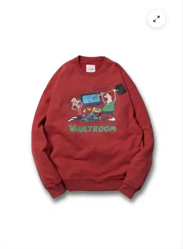 VAULTROOM GAME CRASH VINTAGE CREWNECK