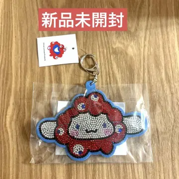 만박 미야쿠미야쿠 시나모롤 반짝이는 가죽 키링
