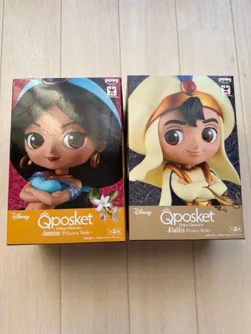 Qposket 재스민과 알라딘 2체 세트
