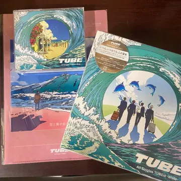 TUBE All Singles TUBEst 초회 white 보통 blue