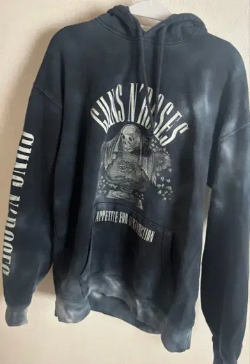 [ Used ] 건즈 앤 로지즈 후드티 L Guns N' Roses