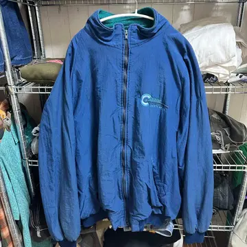 Celadon 나일론 자켓 네이비