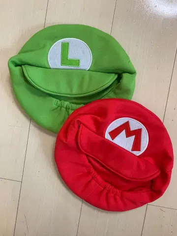 마리오 루이지 캡 모자 페어 세트