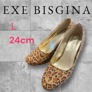 EXE BISGINA 레오파드 무늬 하이힐 L