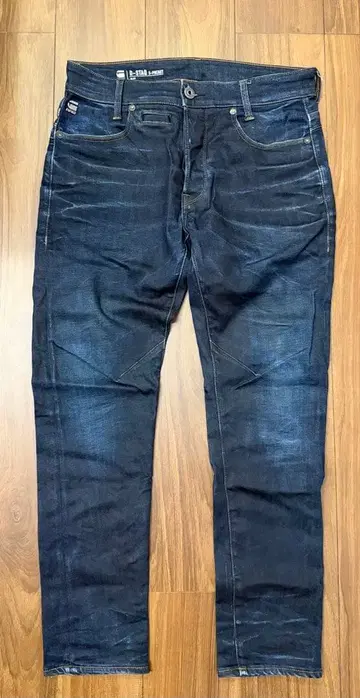 G-STAR RAW 다크 블루 슬림핏 데님 5-pocket