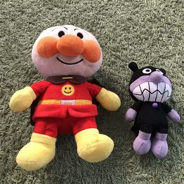 호빵맨 봉제 인형 세트