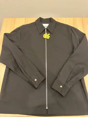 JIL SANDER 질 샌더 울 지퍼 자켓 블랙
