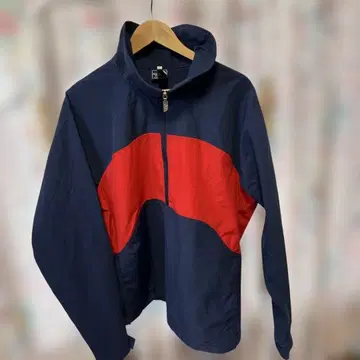 THE NORTH FACE 나일론 자켓 네이비/레드