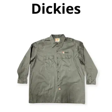 [ 빅 사이즈 ] US 구제 의류 Dickies 워크 셔츠 3XL 기업