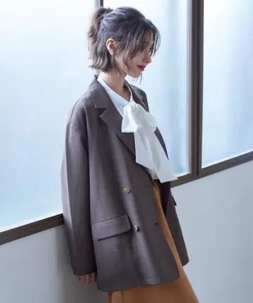 Remind me and forever 자켓 브라운