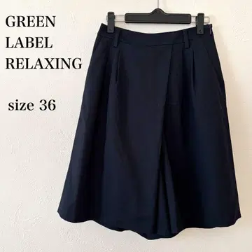GREEN LABELRELAXING 큐롯 네이비 S 오피카지