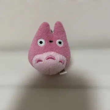 토토로 키링 핑크 봉제 인형