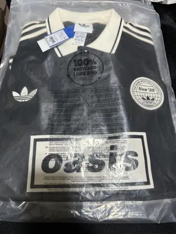 oasis 오아시스 일본 한정판 XL 아디다스 팜플렛 세트!