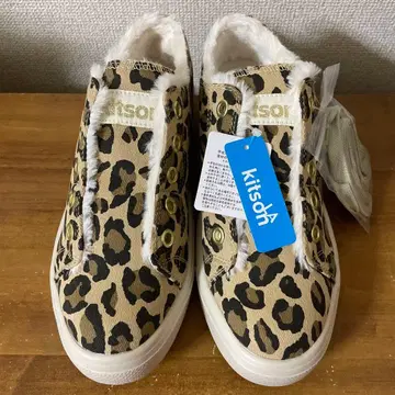 kitson 레오파드 무늬 스니커즈