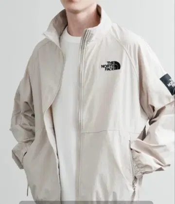 새상품 THE NORTH FACE 나일론 자켓 샌드 베이지