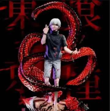 도쿄 구울 카네키 켄 피규어 [ 교체 머리 포함 ]