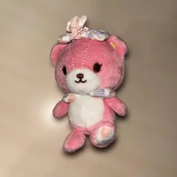 타이니 참 니콜라 콜라보 레어 봉제 인형 마스코트 핑크