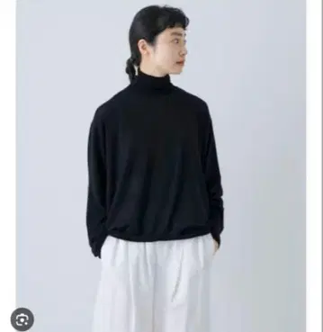 택 포함 새상품 카구레 울 하이 게이지 터틀 니트 어반 리서치 도어스