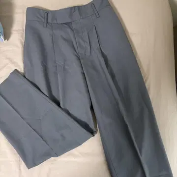 PUBLIC TOKYO AQUA STRETCH 그레이 팬츠