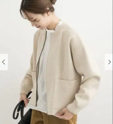 택 포함 새상품 니트 ZIP 블루종 어반 리서치 도어스 카구레