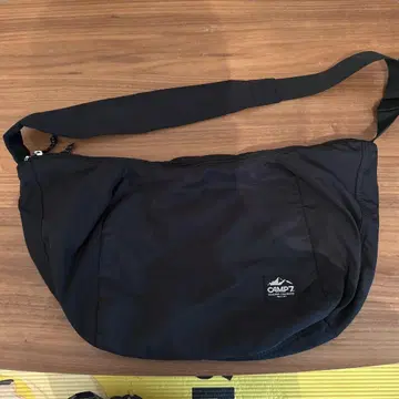 CAMP7 블랙 숄더백